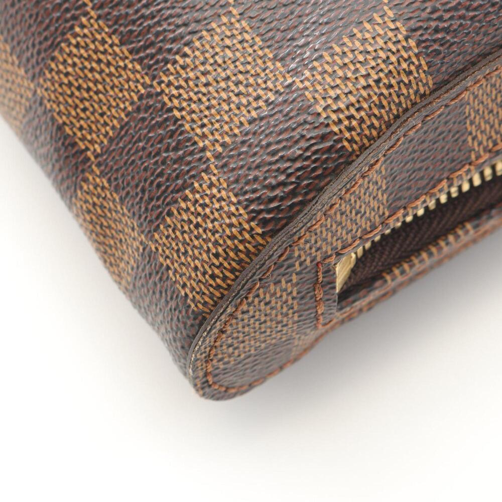 LOUIS VUITTON Authentic Brown Damier Leather Fanny Pack - Picture 8 of 9